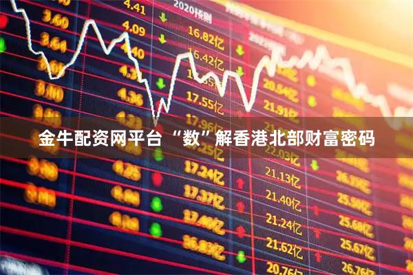 金牛配资网平台 “数”解香港北部财富密码